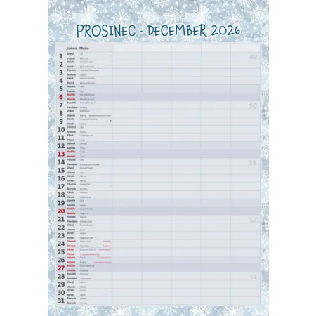 Rodinný plánovač (N200-26)