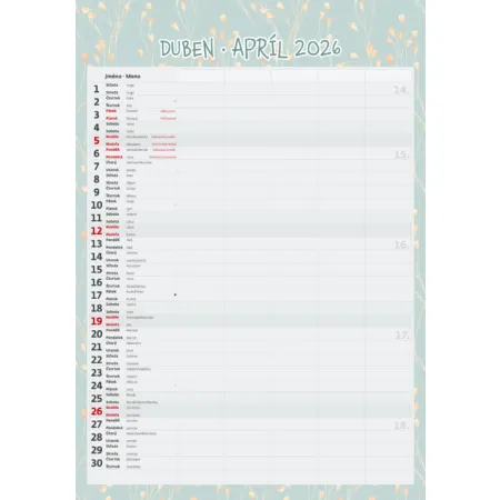 Rodinný plánovač (N200-26)