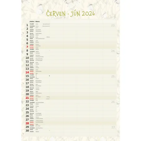 Rodinný plánovač (N200-26)