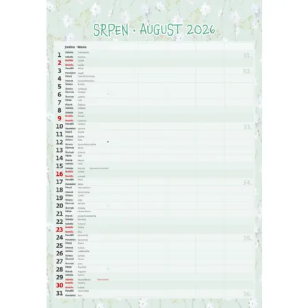 Rodinný plánovač (N200-26)