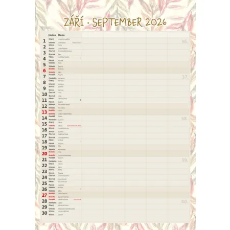 Rodinný plánovač (N200-26)