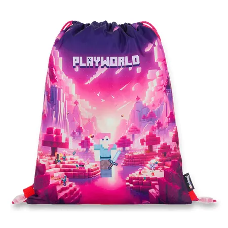 Sáček na cvičky Playworld Girl 8-88525