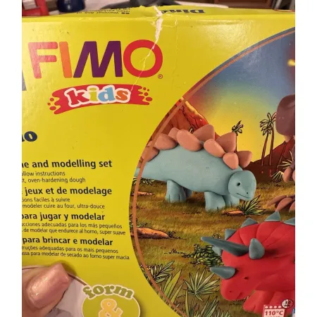 Sada Fimo Kids Form & Play Dinosauři-poslední kus, poškozen obal