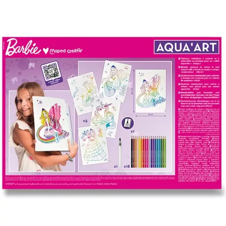 Sada Maped Creativ Barbie Aqua´Art 0144/9907063