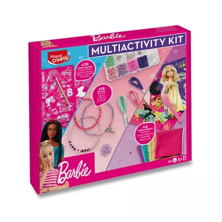 Sada Maped Creativ Barbie Multiactivity Kit sada 3v1