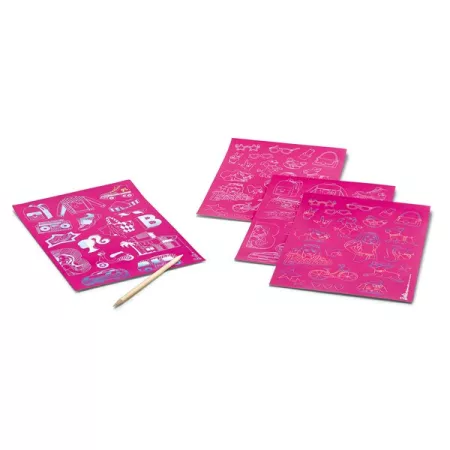 Sada Maped Creativ Barbie Scratching Sticker