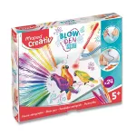 Sada Maped Creativ Blowpen Art Foukací pero 24 barev