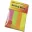 Samolepící bloček neon 75x18,5mm, 4 barvy, 4 x 100 listů