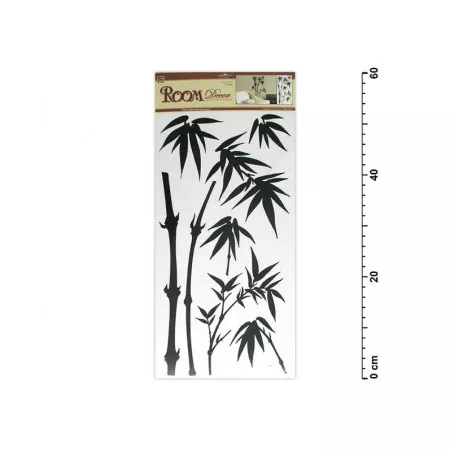 Samolepící dekorace ANDĚL 545 59x32 černá - bambus