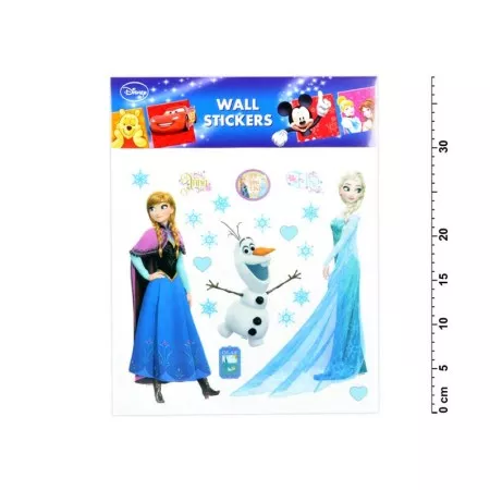 Samolepky na zeď 21095 Disney Ledové království Elsa a Anna 30x30cm