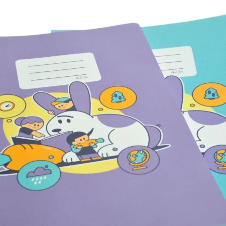 Sešit 423x Premium A4 linka, čistý - Čtenářský deník