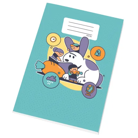 Sešit 423x Premium A4 linka, čistý - Čtenářský deník