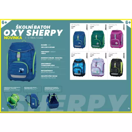 Set 4dílný OXY Sherpy Blue