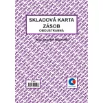 Skladová karta zásob A5 oboustranná, ET450