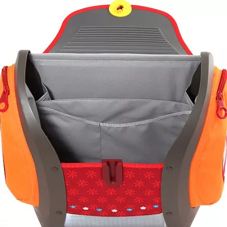 Školní aktovka Mega Scout, motýlek a kytičky 