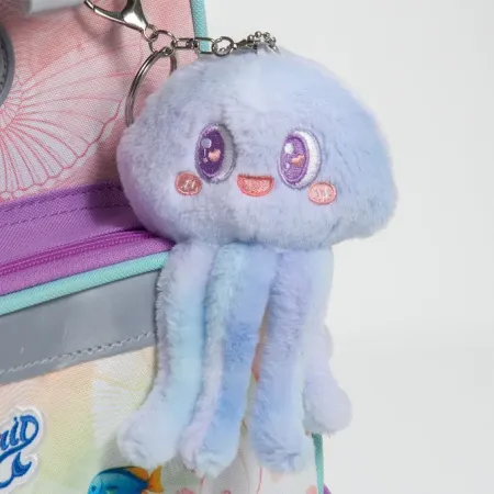 Školní aktovka Mermaid - mořská panna, fialová