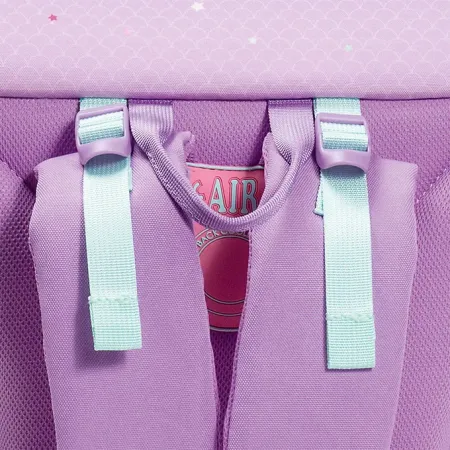 Školní aktovka Mermaid - mořská panna, fialová