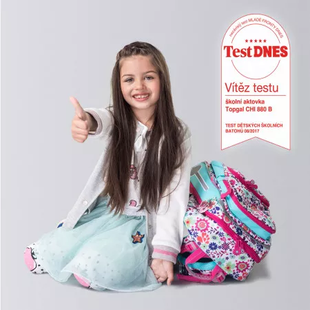 Školní aktovka Topgal CHI 880 B - White