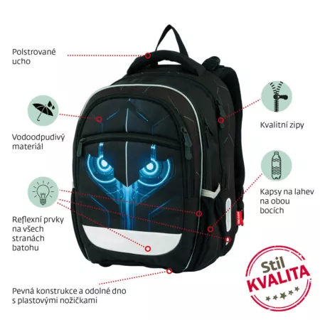 Školní batoh junior Droid (ABJ0531)
