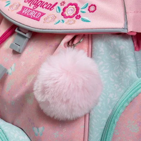 Školní batoh Magical WORLD - jednorožec, růžový