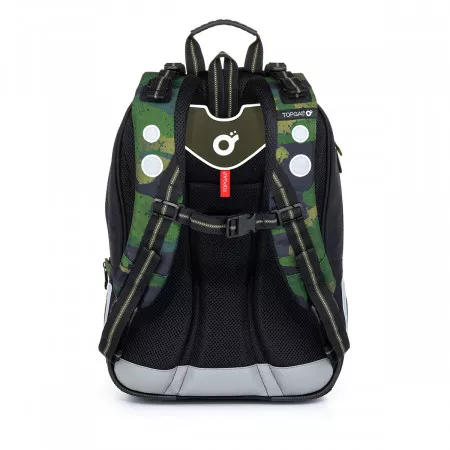 Školní batoh objemný maskáčový Topgal LYNN 21018 B