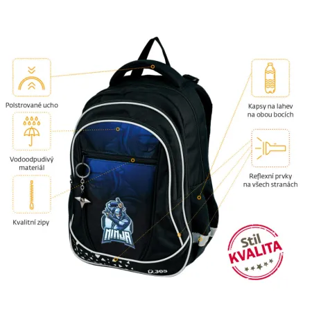 Školní batoh Prime Ninja (ABP0624)