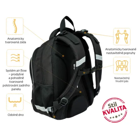 Školní batoh Prime Ninja (ABP0624)