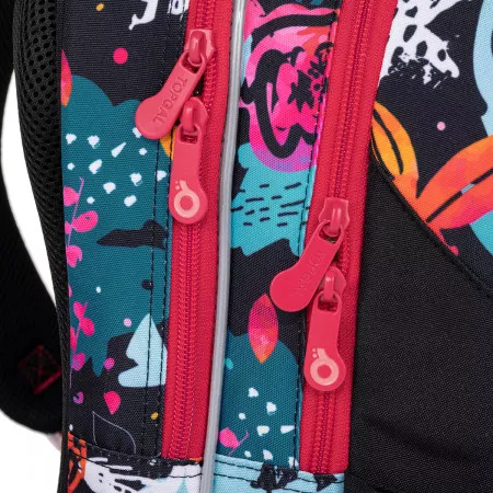 Školní batoh s barevnými kytičkami Topgal COCO 21006 G