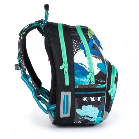 Školní batoh s barevnými vzory Topgal KIMI 21021 B