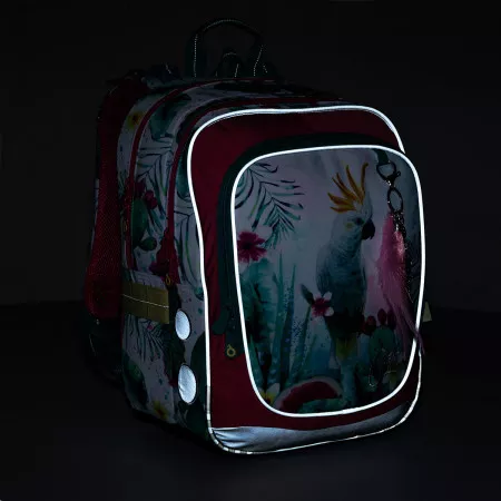 Školní batoh s papouškem kakadu Topgal ENDY 21002 G