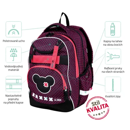 Školní batoh Smart Lucky (ABS0662)