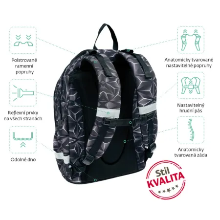 Školní batoh Smart OMB Uni (ABS0664)