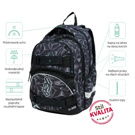 Školní batoh Smart OMB Uni (ABS0664)