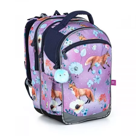 Školní batoh Topgal s liškami COCO 22006 