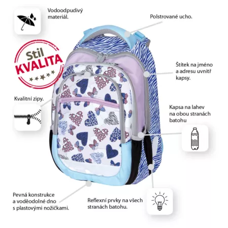 Školní batoh Wild (ABJ1524410)
