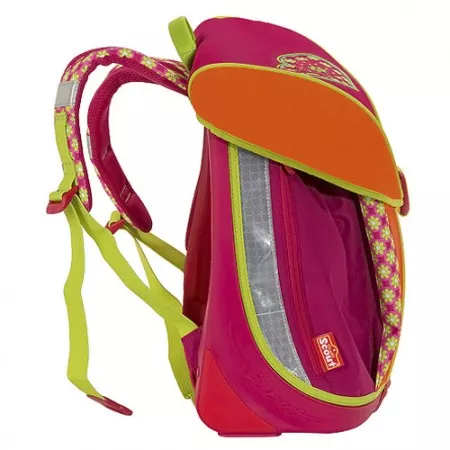 Školní batohový set Scout, Nano, 4-dílný, srdíčko růžové 