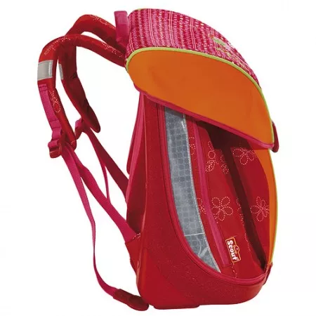 Školní batohový set Scout, Nano, 4-dílný, třešně