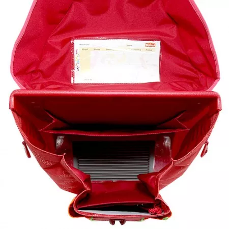 Školní batohový set Scout, Nano, 4-dílný, třešně