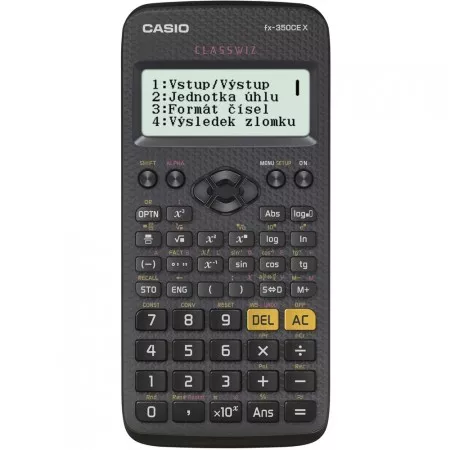 Školní kalkulačka CASIO FX 350 CE X - české menu
