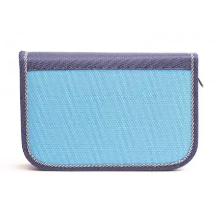 Školní penál EMIPO, motiv Formule racing, 2-klopy, plněný 