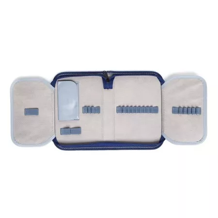 Školní penál EMIPO, motiv Formule racing, 2-klopy, plněný 