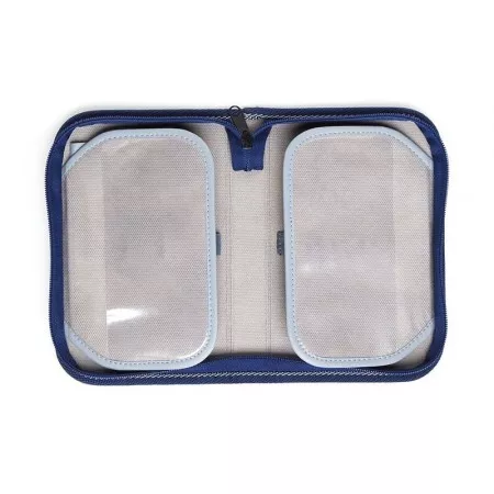 Školní penál EMIPO, motiv Formule racing, 2-klopy, plněný 