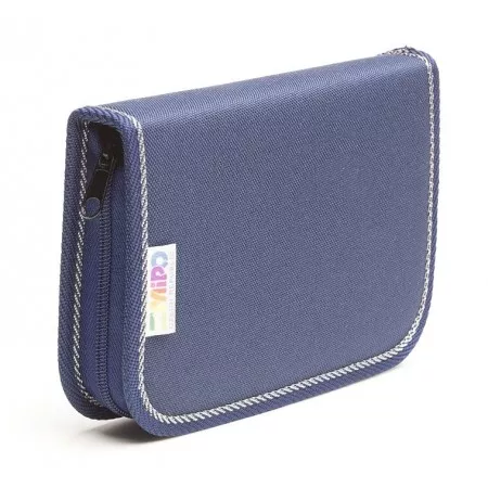 Školní penál EMIPO, motiv Formule racing, 2-klopy, plněný 