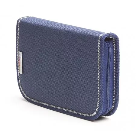 Školní penál EMIPO, motiv Formule racing, 2-klopy, plněný 