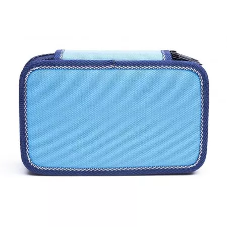 Školní penál EMIPO, s motivem Formule racing, 3-patrový, neplněný 