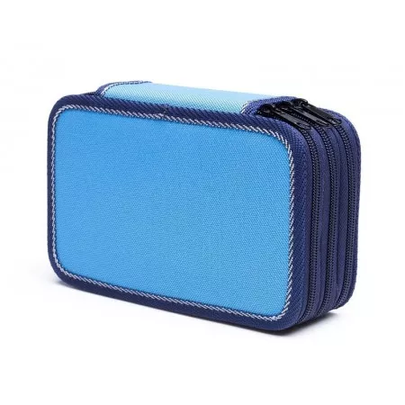 Školní penál EMIPO, s motivem Formule racing, 3-patrový, neplněný 