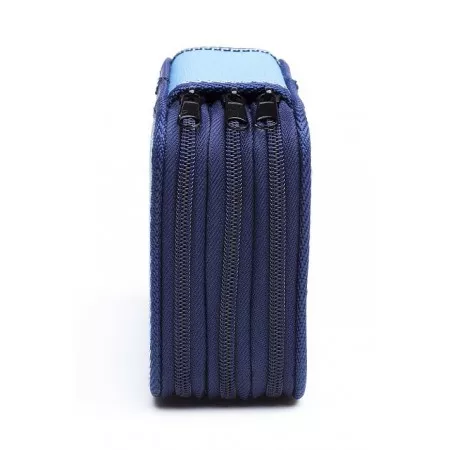 Školní penál EMIPO, s motivem Formule racing, 3-patrový, neplněný 