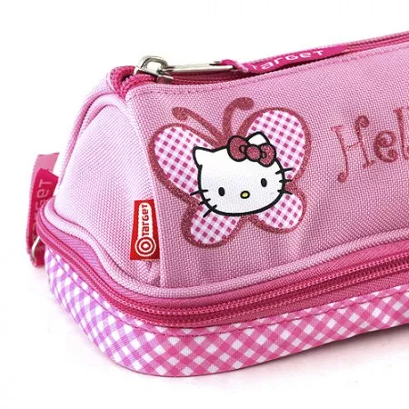 Školní penál Hello Kitty, růžový