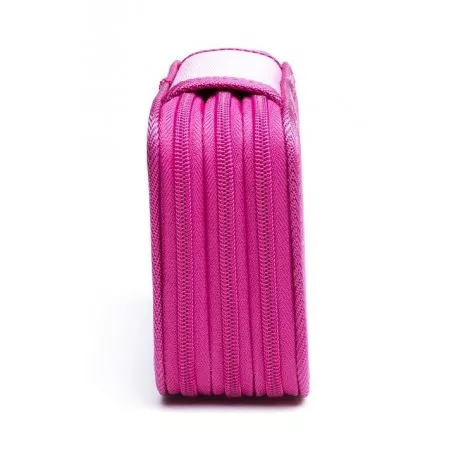 Školní pouzdro 3-patra 01 Deluxe - Amor růžová