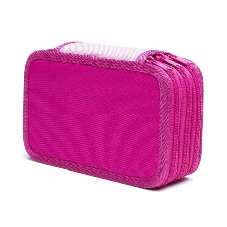 Školní pouzdro 3-patra 01 Deluxe - Amor růžová